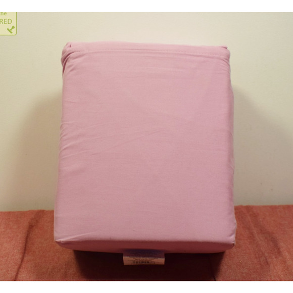 Pillowfort Queen Solid Cotton Kids' Sheet Set Purple* - Picture 1 of 7